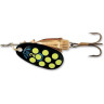 Вращающаяся блесна BLUE FOX Vibrax Hot Pepper 4 г, BYY (BFS1-BYY)
