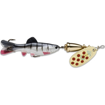 Блесна Vibrax Chaser 16 г с силиконовой рыбкой BLUE FOX BFVCH3-G